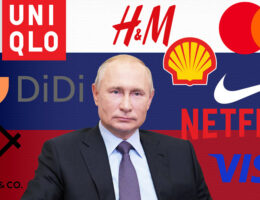 Companies partly exiting Russia