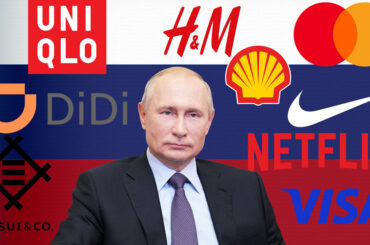 Companies partly exiting Russia